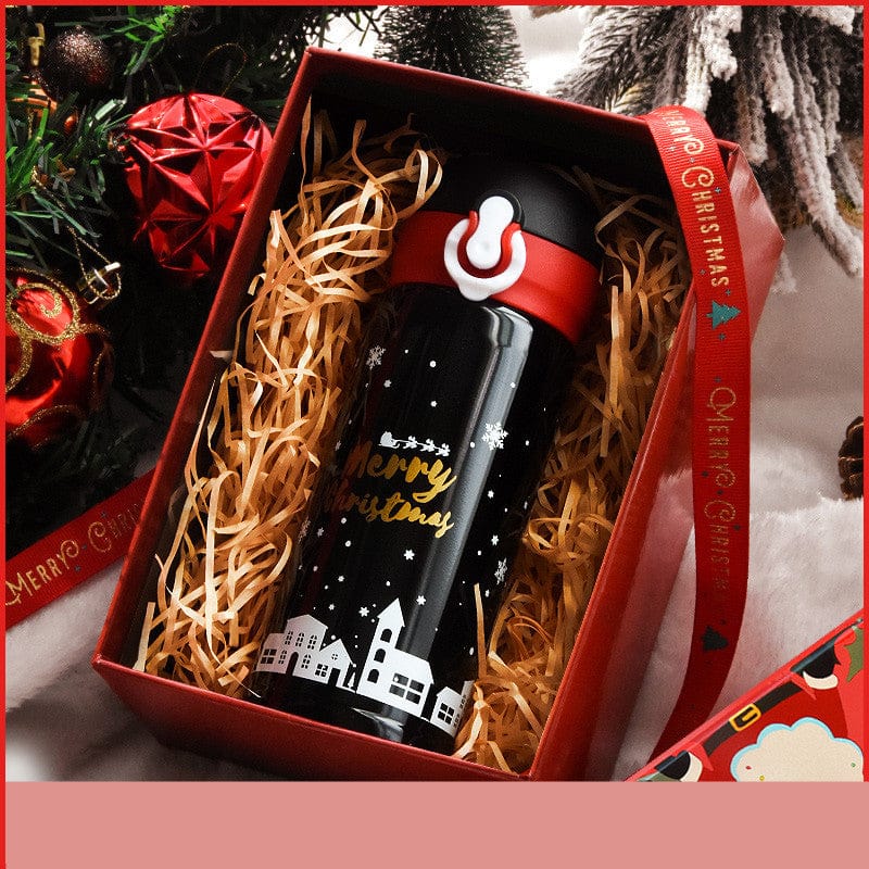 Christmas Gift Female Thermos Cup Gift Box Set - Krosscanada