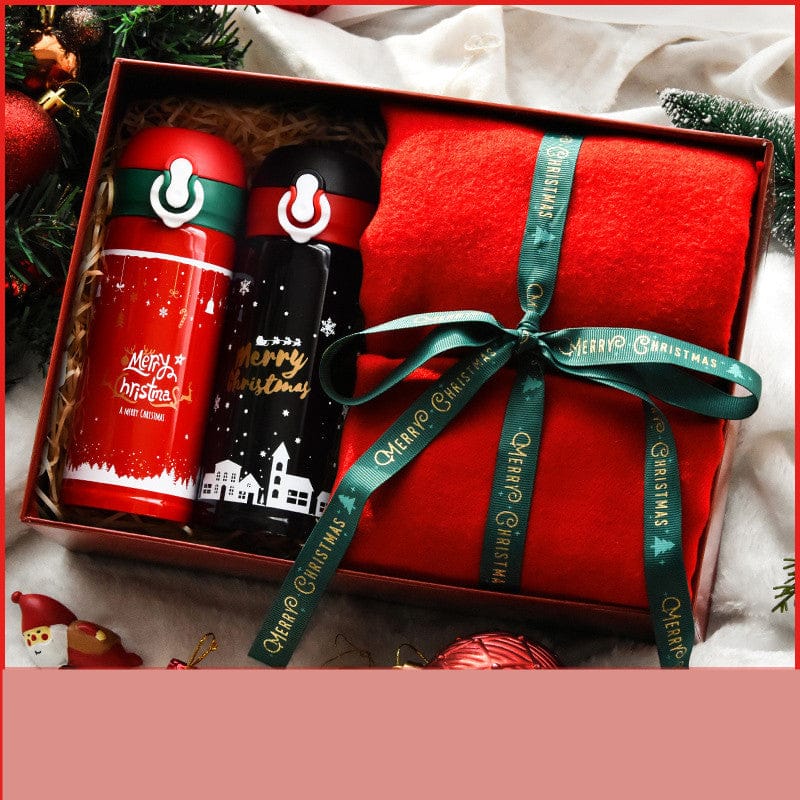 Christmas Gift Female Thermos Cup Gift Box Set - Krosscanada