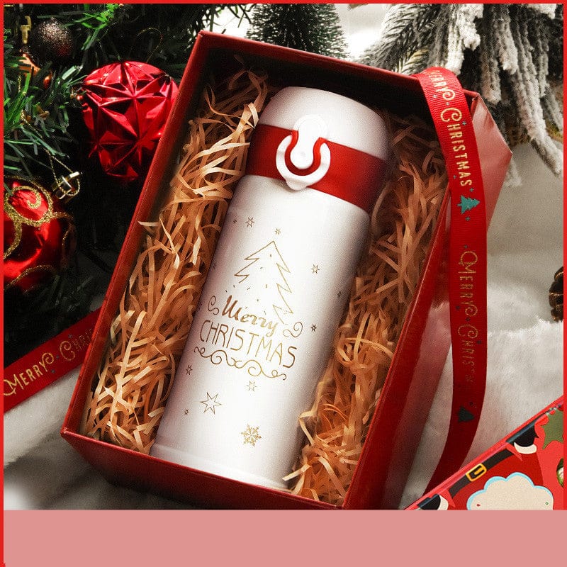 Christmas Gift Female Thermos Cup Gift Box Set - Krosscanada