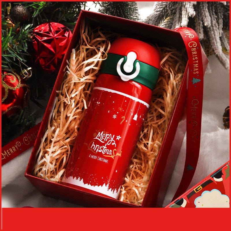 Christmas Gift Female Thermos Cup Gift Box Set - Krosscanada