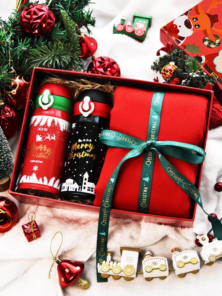 Christmas Gift Female Thermos Cup Gift Box Set - Krosscanada