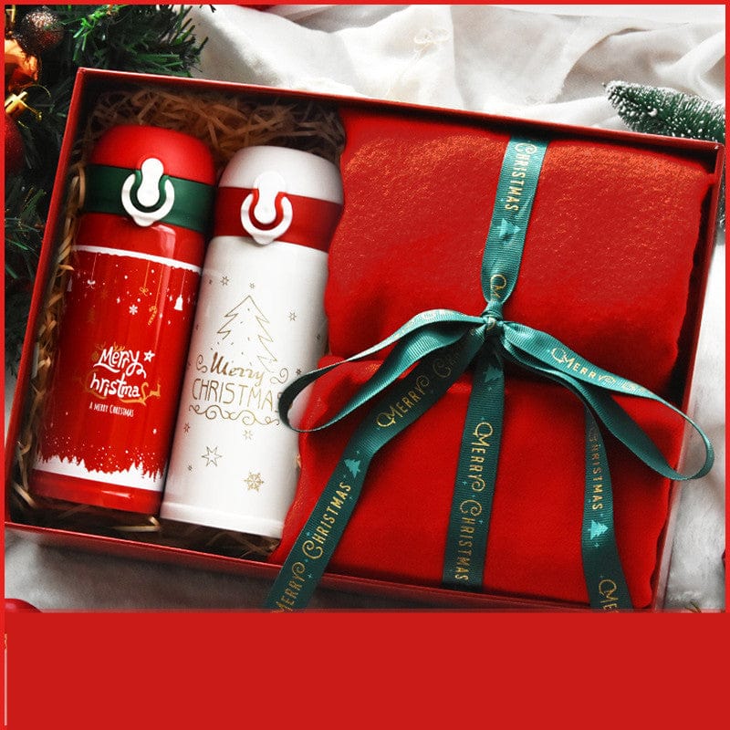 Christmas Gift Female Thermos Cup Gift Box Set - Krosscanada