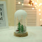 Christmas Gift Ornaments Creative Hanging Frost Christmas Tree Glass Cover - Krosscanada