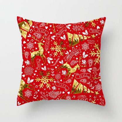 Christmas linen Pillowcase - Krosscanada