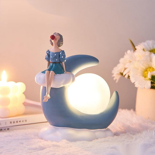Christmas Nordic Creative Bubble Girl Moon Light - Krosscanada