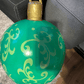 Christmas Ornament Ball Outdoor Pvc 60CM Inflatable Decorated Ball PVC Giant Big Large Balls Xmas Tree Decorations Toy Ball - Krosscanada