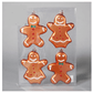 Christmas Ornaments Cute Gifts Reindeer Balls Stars Gingerbread Man Christmas Pendant Ornaments Charm - Krosscanada