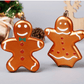 Christmas Ornaments Cute Gifts Reindeer Balls Stars Gingerbread Man Christmas Pendant Ornaments Charm - Krosscanada