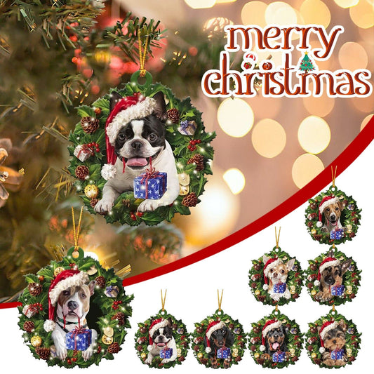 Christmas Ornaments Hanging Decoration Gift Product Personalized Family Xmas Tree Decor - Krosscanada