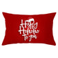 Christmas peach leather pillowcase - Krosscanada