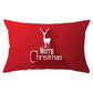 Christmas peach leather pillowcase - Krosscanada