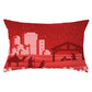 Christmas peach leather pillowcase - Krosscanada