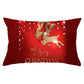 Christmas peach leather pillowcase - Krosscanada