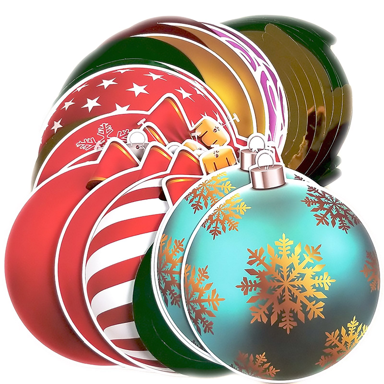 Christmas spiral ornament - Krosscanada