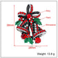 Christmas suit pin brooch - Krosscanada