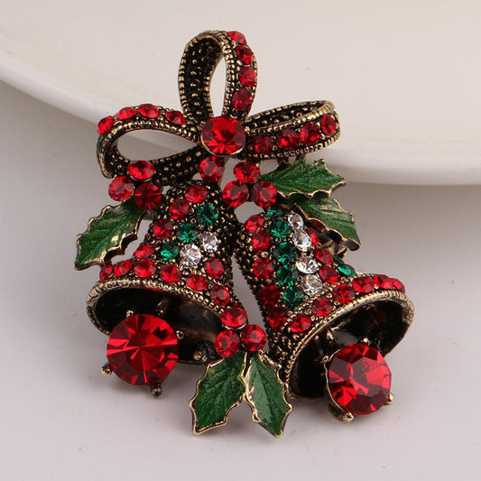 Christmas suit pin brooch - Krosscanada