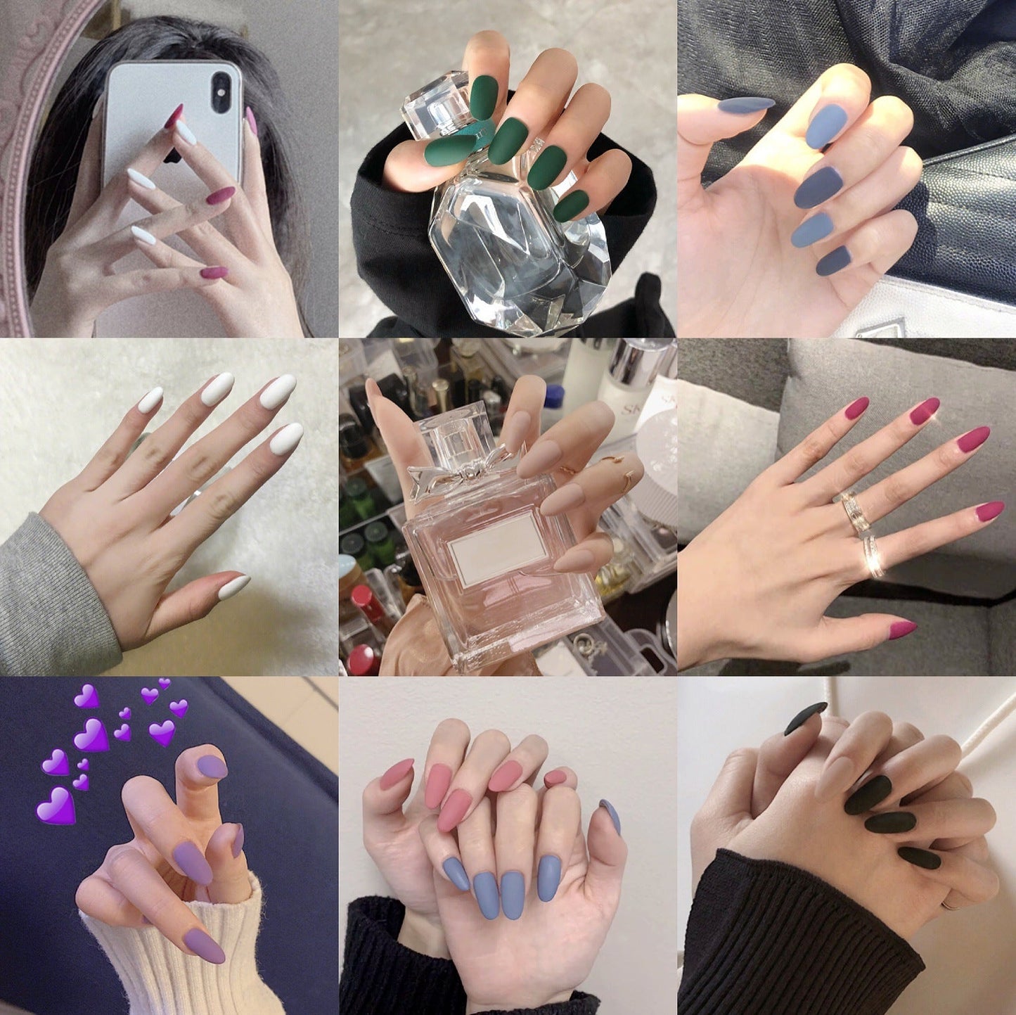 Collection Of Finished Nail Pieces And Nail Tools - Krosscanada