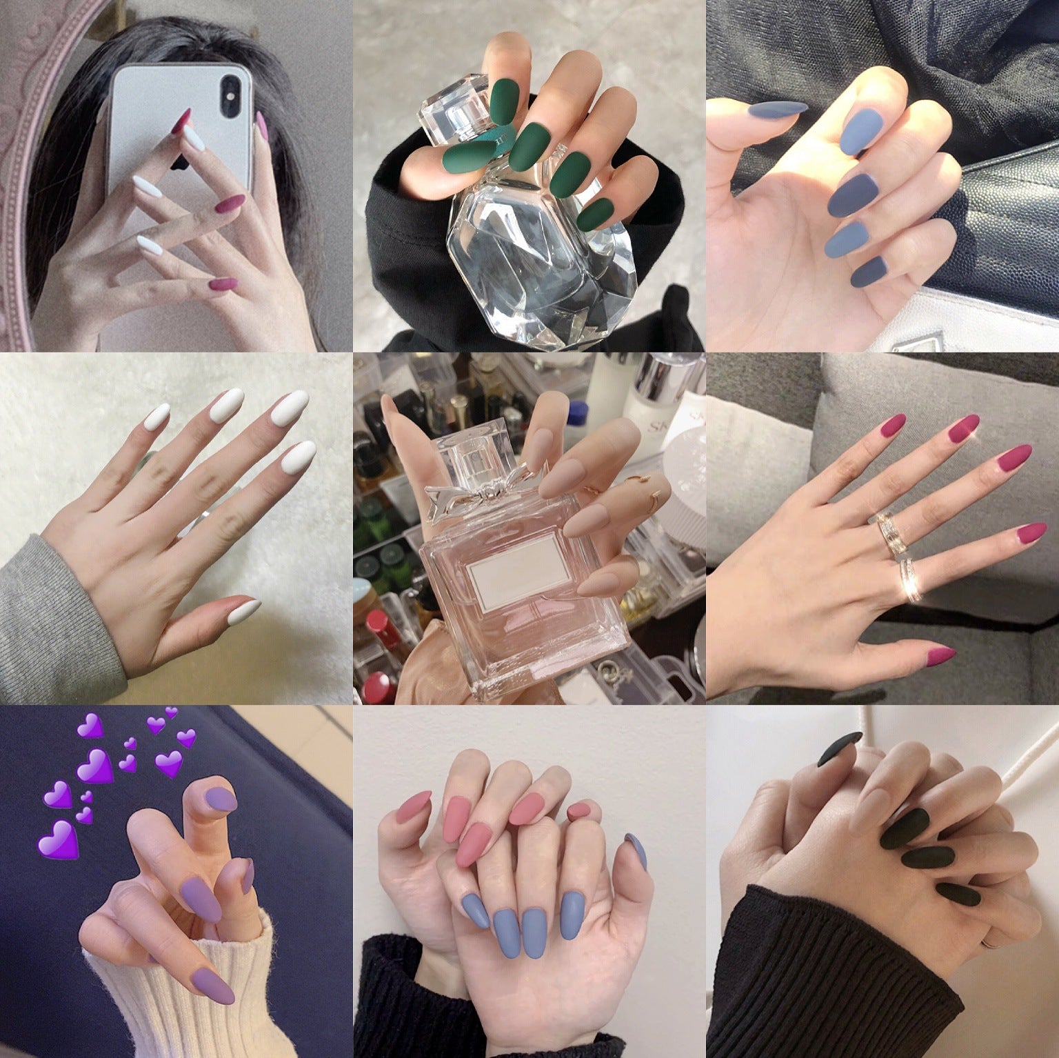 Collection Of Finished Nail Pieces And Nail Tools - Krosscanada