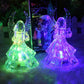 Colorful Acrylic Angel Night Light Christmas Gifts - Krosscanada