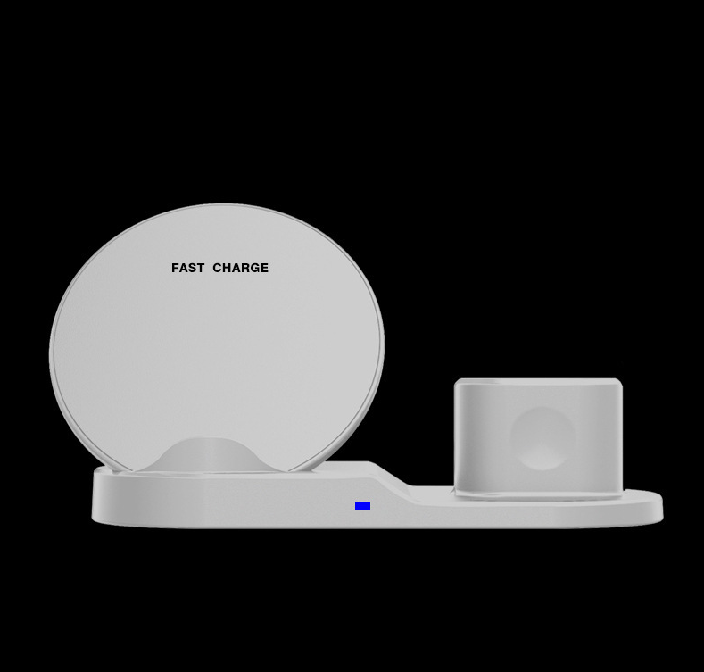 Compatible with Apple , 3 - in - 1 Wireless Charger - Krosscanada