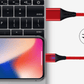 Compatible with Apple , Magnetic data line double U three - in - one source magnetic data line - Krosscanada