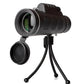 Compatible with Apple, Monocular Telescope Zoom Scope with Compass Phone Clip Tripod - Krosscanada
