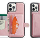 Compatible with Apple, Multifunctional Magnetic Card Holder Mobile Phone Case Iphone12pro Max Coin Purse - Krosscanada