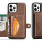 Compatible with Apple, Multifunctional Magnetic Card Holder Mobile Phone Case Iphone12pro Max Coin Purse - Krosscanada