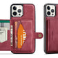 Compatible with Apple, Multifunctional Magnetic Card Holder Mobile Phone Case Iphone12pro Max Coin Purse - Krosscanada