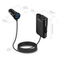Compatible With Back Seat Car Charger QC3.0 2.4A3.1A 4 USB Car Charger With Cable A Clip - Krosscanada