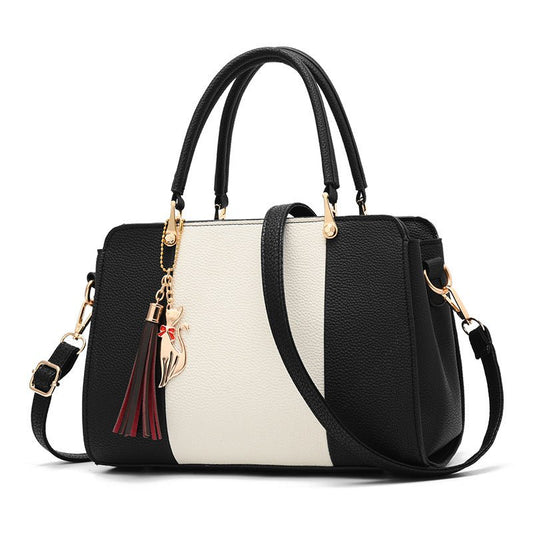 Contrasting color handbag - Krosscanada