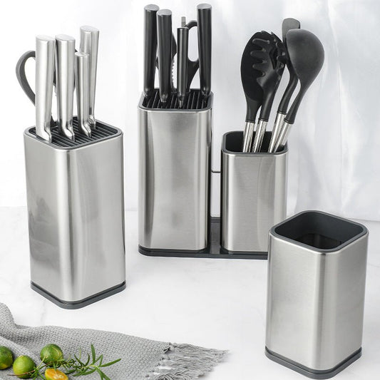 Creative Freedom Knife Holder Kitchen Utensils Knife Holder Storage Bucket - Krosscanada