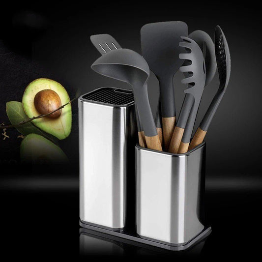 Creative Tool Holder Large Capacity Holder Multifunctional Kitchen Tool - Krosscanada