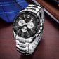 CURREN 8077 Men Quartz Watch Stainless Steel Strap Wristwatch Fashion Business Style relojes hombre - Krosscanada