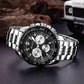 CURREN 8077 Men Quartz Watch Stainless Steel Strap Wristwatch Fashion Business Style relojes hombre - Krosscanada