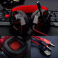 Custom logo glowing stereo headphones, computer gaming headset with microphone - Krosscanada