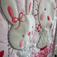 Cute flower - shaped baby embroidered quilt - Krosscanada