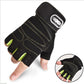 Cycling Gloves Half Finger Breathable Elastic Outdoor Bike Bicycle Riding Fitness Glove Accessories - Krosscanada