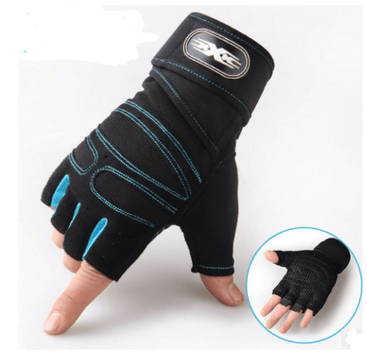 Cycling Gloves Half Finger Breathable Elastic Outdoor Bike Bicycle Riding Fitness Glove Accessories - Krosscanada