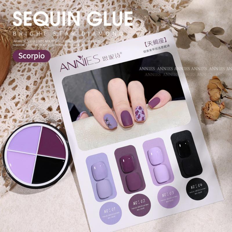 Popular Color Twelve Constellation Series Solid Nail Polish For Nail Salon