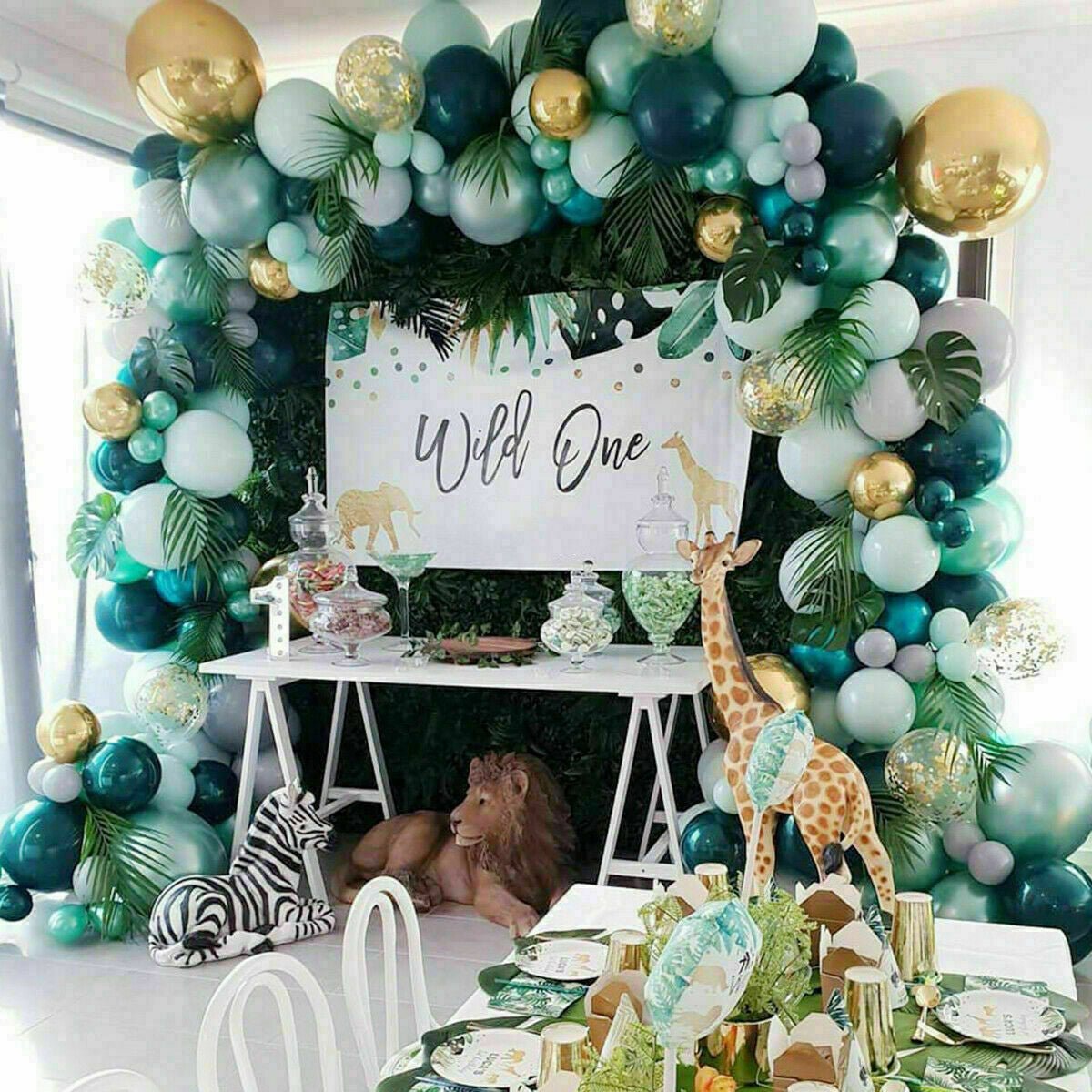 Dark Green Forest Series Balloon Chain Set - Krosscanada