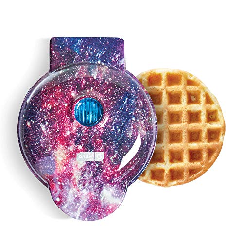 Dash DMW001AQ, Mini Waffle Maker Machine for Individuals, Paninis, Hash Browns, & Other On the Go Breakfast, Lunch, or Snacks, with Easy to Clean, Non - Stick Sides, 4 Inch, Aqua - Krosscanada