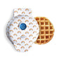 Dash DMW001AQ, Mini Waffle Maker Machine for Individuals, Paninis, Hash Browns, & Other On the Go Breakfast, Lunch, or Snacks, with Easy to Clean, Non - Stick Sides, 4 Inch, Aqua - Krosscanada