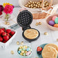 Dash DMW001AQ, Mini Waffle Maker Machine for Individuals, Paninis, Hash Browns, & Other On the Go Breakfast, Lunch, or Snacks, with Easy to Clean, Non - Stick Sides, 4 Inch, Aqua - Krosscanada