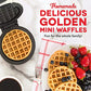 Dash DMW001AQ, Mini Waffle Maker Machine for Individuals, Paninis, Hash Browns, & Other On the Go Breakfast, Lunch, or Snacks, with Easy to Clean, Non - Stick Sides, 4 Inch, Aqua - Krosscanada