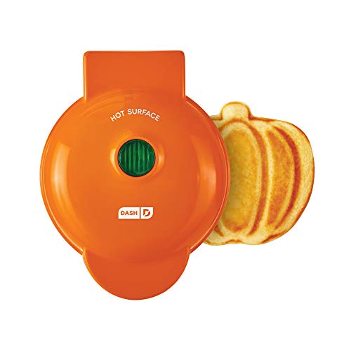 Dash DMW001AQ, Mini Waffle Maker Machine for Individuals, Paninis, Hash Browns, & Other On the Go Breakfast, Lunch, or Snacks, with Easy to Clean, Non - Stick Sides, 4 Inch, Aqua - Krosscanada