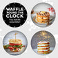 Dash DMW001AQ, Mini Waffle Maker Machine for Individuals, Paninis, Hash Browns, & Other On the Go Breakfast, Lunch, or Snacks, with Easy to Clean, Non - Stick Sides, 4 Inch, Aqua - Krosscanada