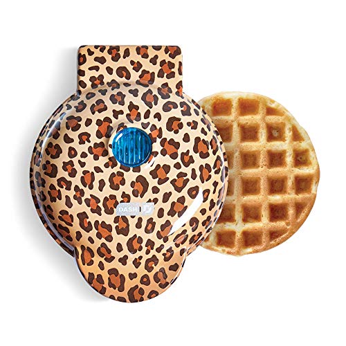 Dash DMW001AQ, Mini Waffle Maker Machine for Individuals, Paninis, Hash Browns, & Other On the Go Breakfast, Lunch, or Snacks, with Easy to Clean, Non - Stick Sides, 4 Inch, Aqua - Krosscanada