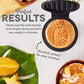 Dash DMW001AQ, Mini Waffle Maker Machine for Individuals, Paninis, Hash Browns, & Other On the Go Breakfast, Lunch, or Snacks, with Easy to Clean, Non - Stick Sides, 4 Inch, Aqua - Krosscanada