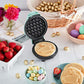 Dash DMW001AQ, Mini Waffle Maker Machine for Individuals, Paninis, Hash Browns, & Other On the Go Breakfast, Lunch, or Snacks, with Easy to Clean, Non - Stick Sides, 4 Inch, Aqua - Krosscanada